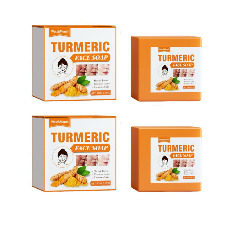 Turmeric Glow Facial Soap: Gentle Repair & Blemish-Busting Cleanser