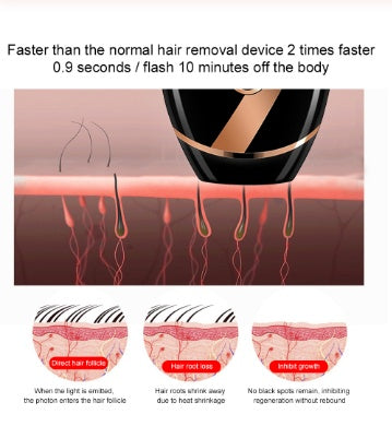 Professional beauty laser hair removal machine