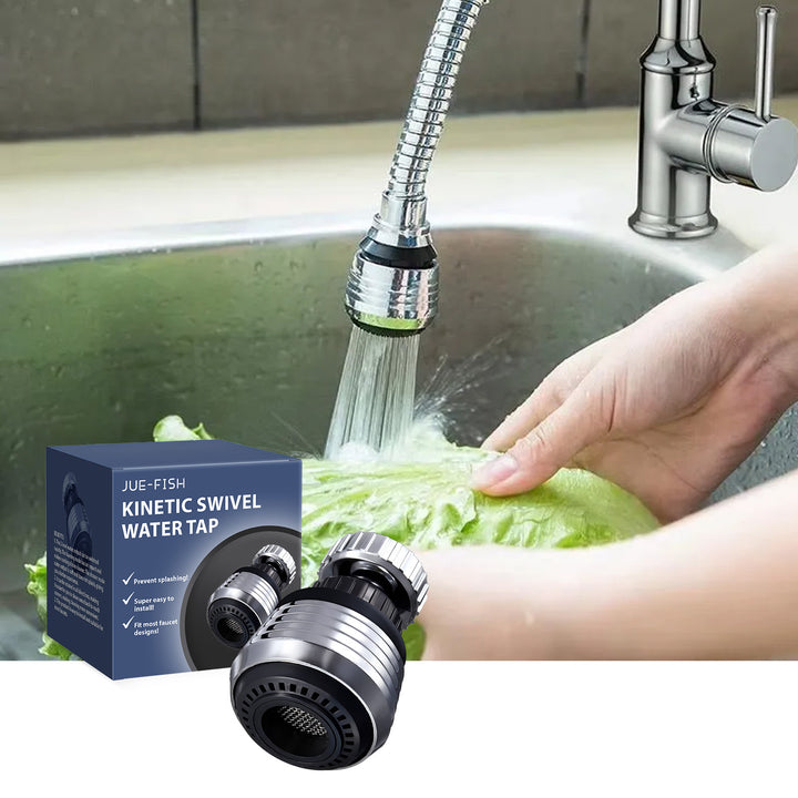 360° Rotating Faucet extender. Stainless Steel