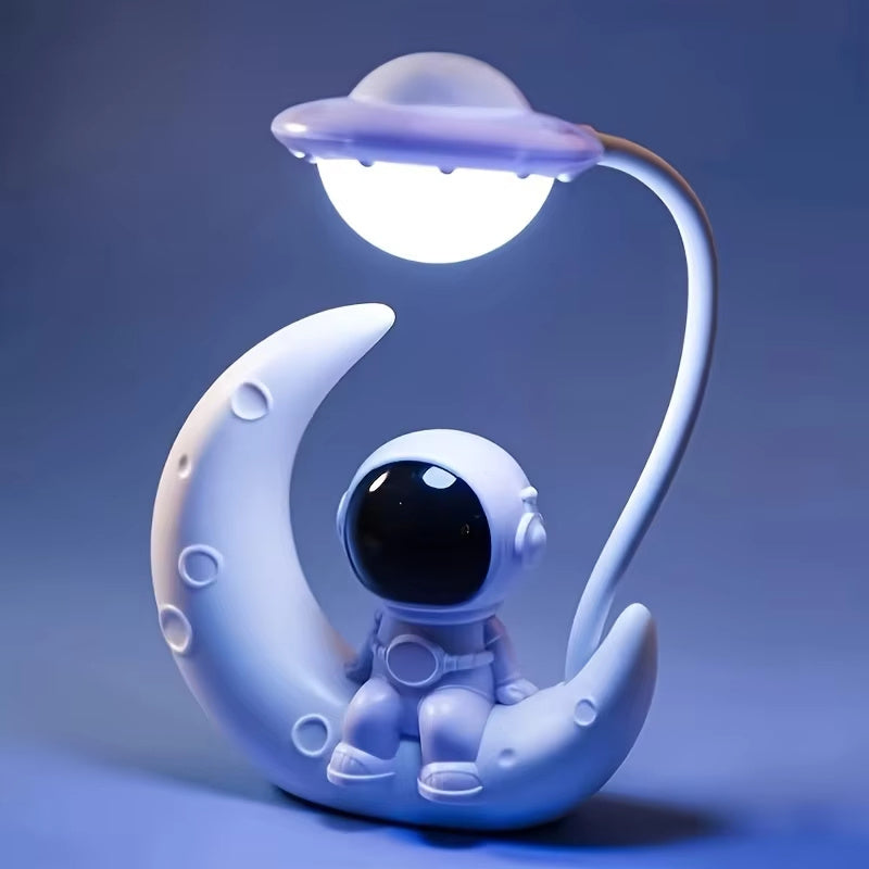 Dreamy Moon Astronaut Nightlight