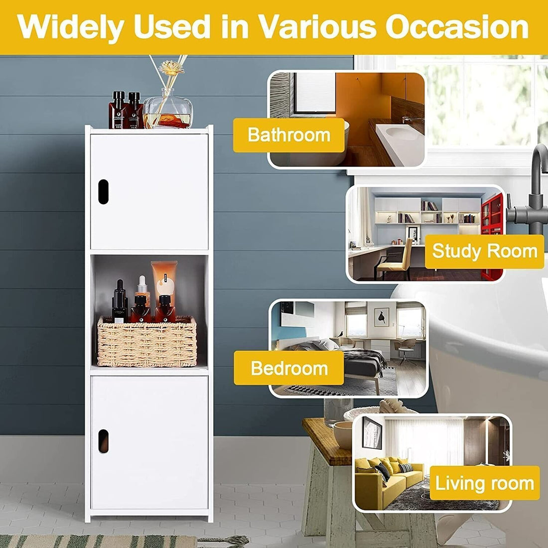 Waterproof Bathroom Storage Cabinet