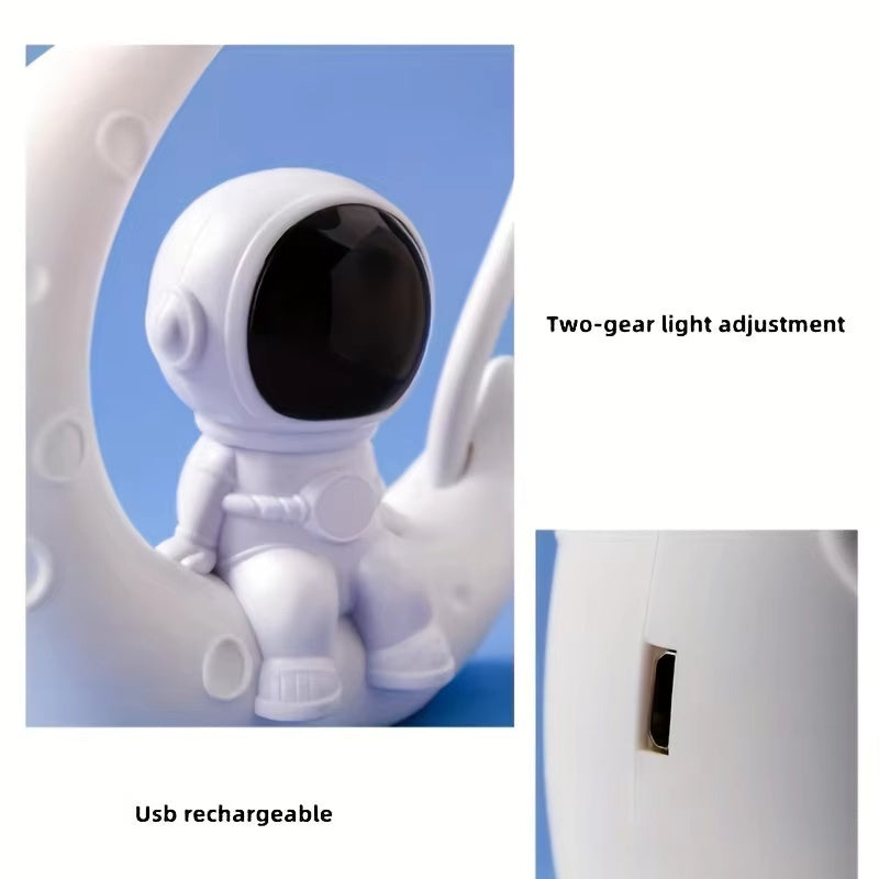 Dreamy Moon Astronaut Nightlight